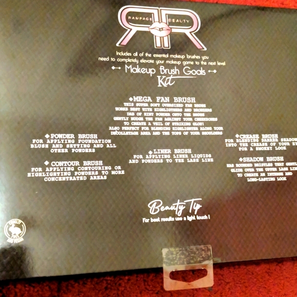 🆕Rampage Beauty Professional Artist Makeup Brush Kit - Picture 3 of 3